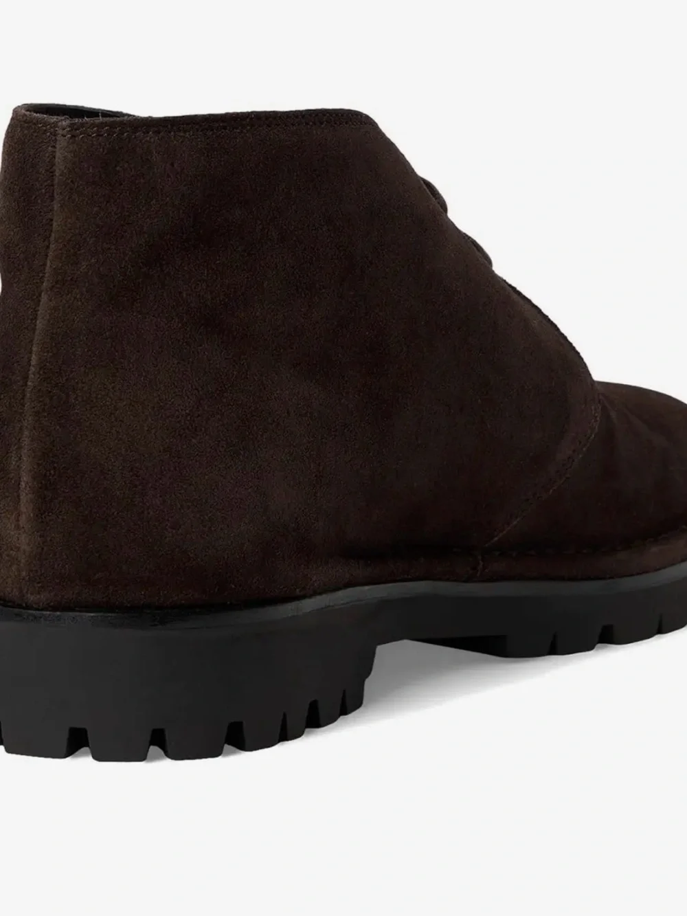 Vince Dark Brown Suede Chukka Boots